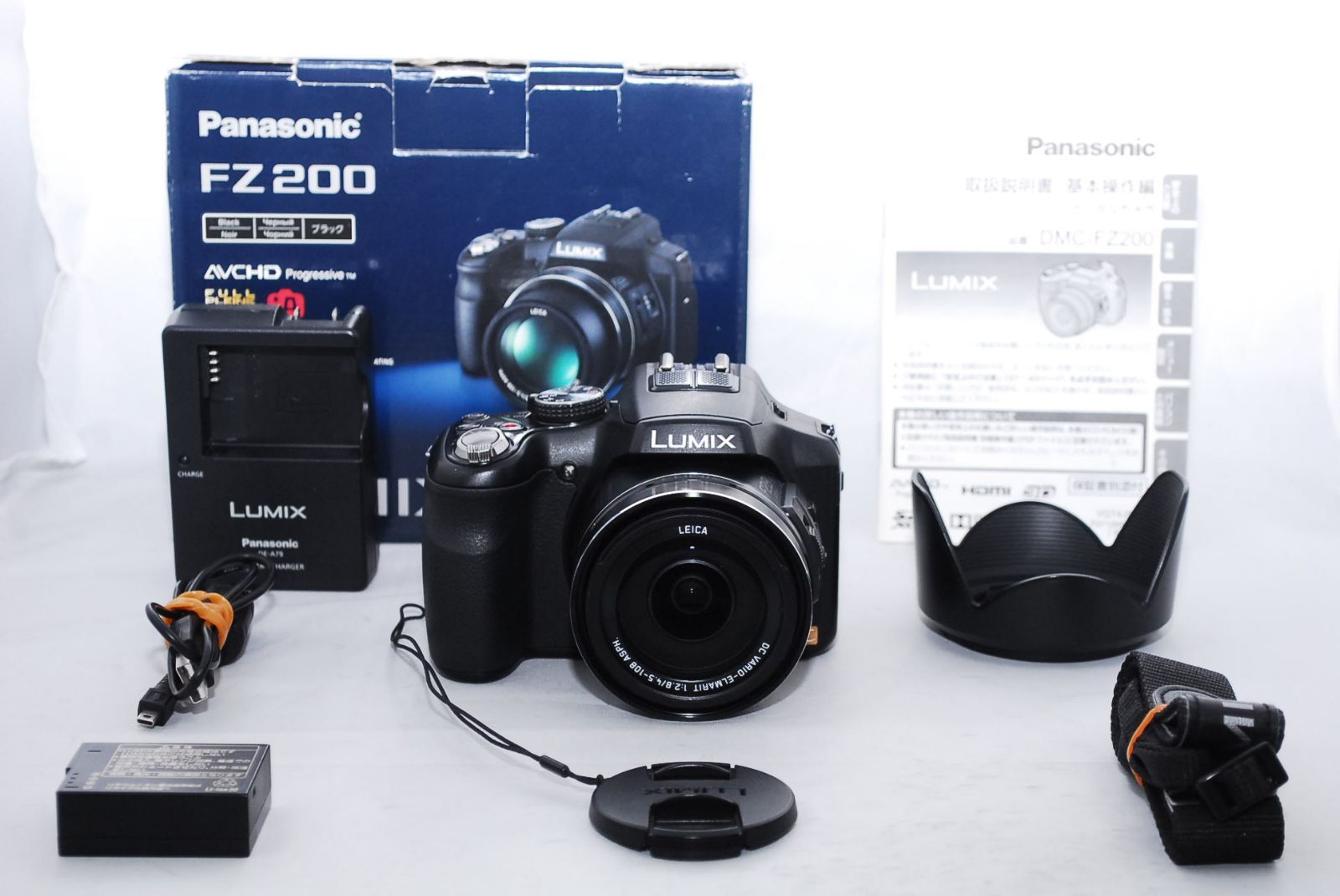 ☆極上品・元箱付き☆ Panasonic パナソニック ルミックス FZ200 光学