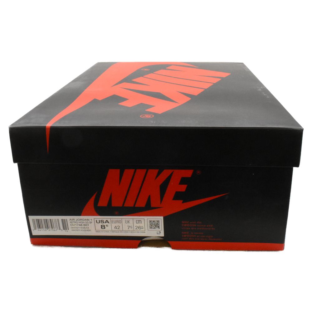 70s　ビンテージ　SPALDING ボストンバッグ ナイキadidasレトロ NIKE (ナイキ) AIR JORDAN 1 RETRO HIGH OG SPIDER-MAN エア