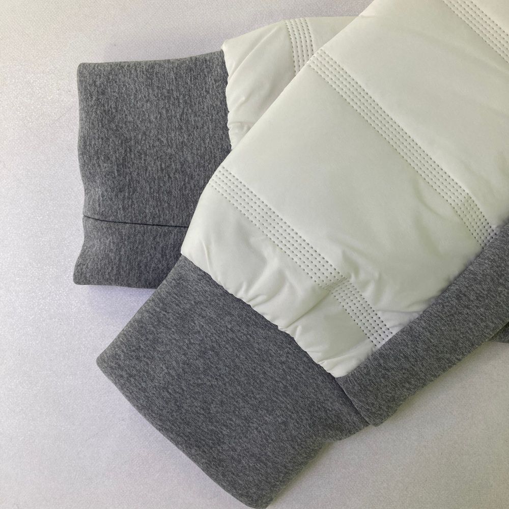 満足保障！ サイズ 2 MASTER BUNNY EDITION マスターバニーエディション 長袖ジップ中綿ジャケット ホワイト系 240101433685 ゴルフウェア レディース ストスト