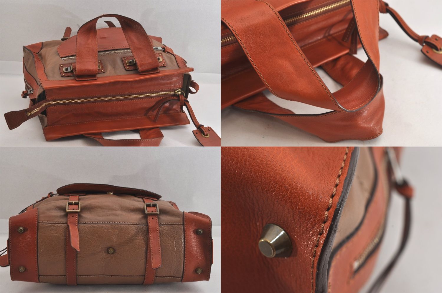 Chloe クロエ ヴィンテージ トレイシー トート ハンドバッグ レザー 
