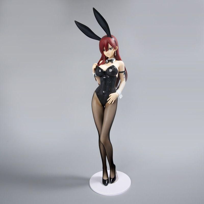 フェアリーテイル エルザ バニー フィギュア 高約 45 CM ゲームキャラクター モデル 新築祝 プレゼント 置き型 装飾品 誕生日プレゼント 雰囲気アップ