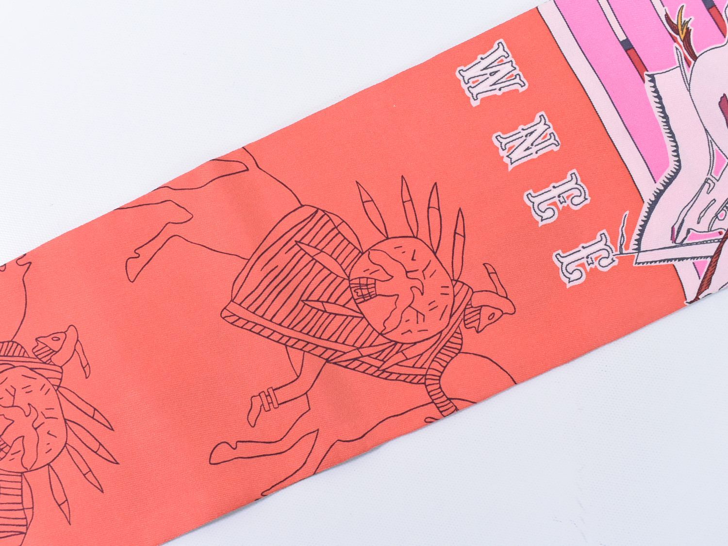 本物 エルメス HERMES Pani La Shar Pawnee パウニー族の首長 ツイリー  