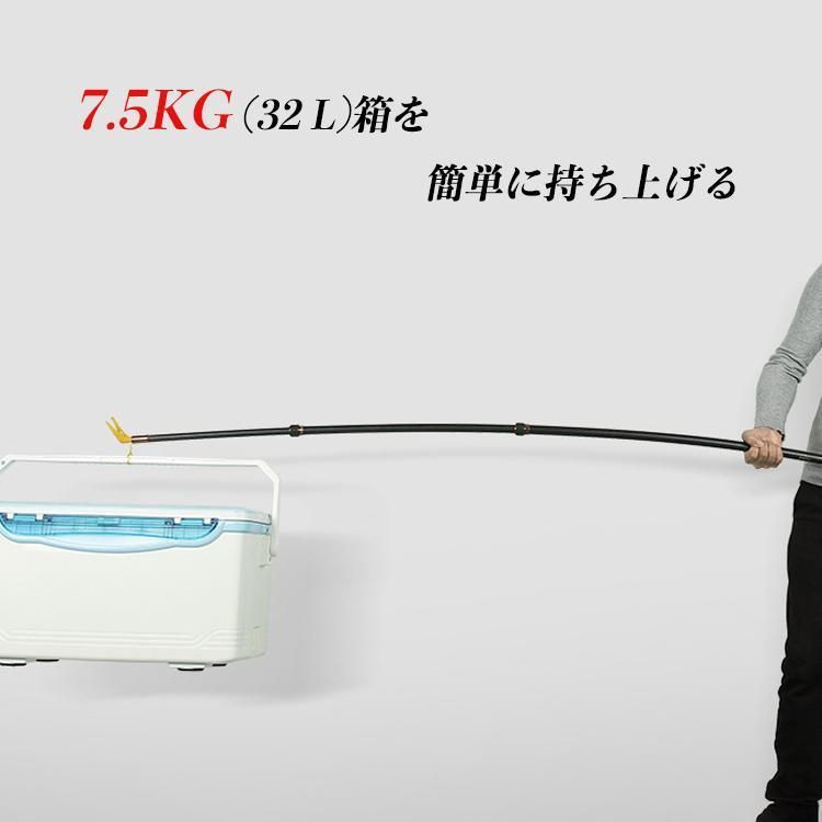 YU249（型番210CM）大物対応釣り竿ホルダー 2.1M 対応竿最大7.2M