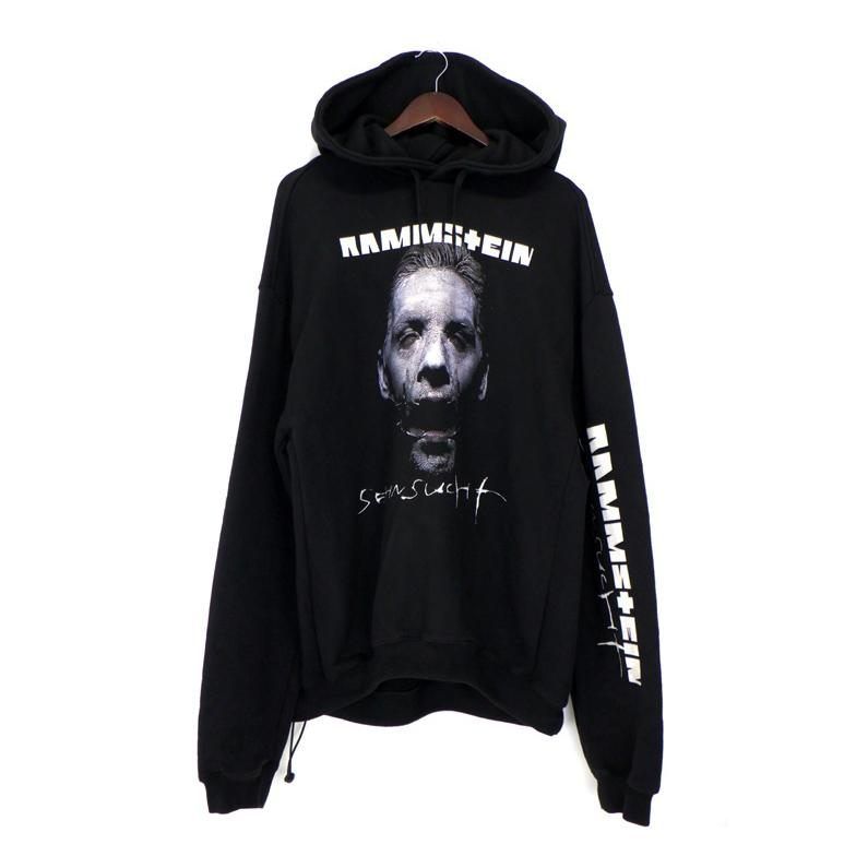 VETEMENTS ヴェトモン 17AW OVERSIZED HEAVY METAL PRINT TEE