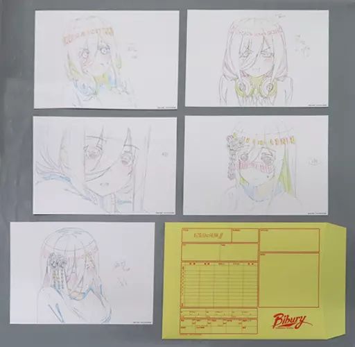 中古原画イラストボード 五等分の花嫁展MEMORIES カット袋入り複製 五