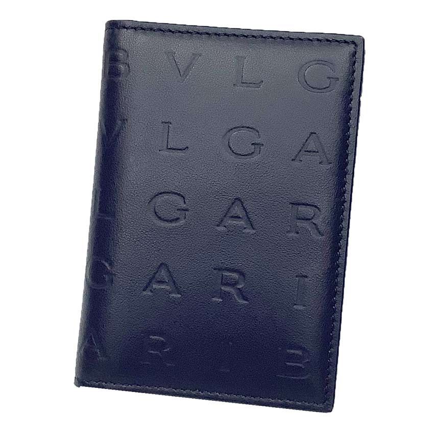 BVLGARI ブルガリ レザー カードケース 292912 ブルガリロゴ イン