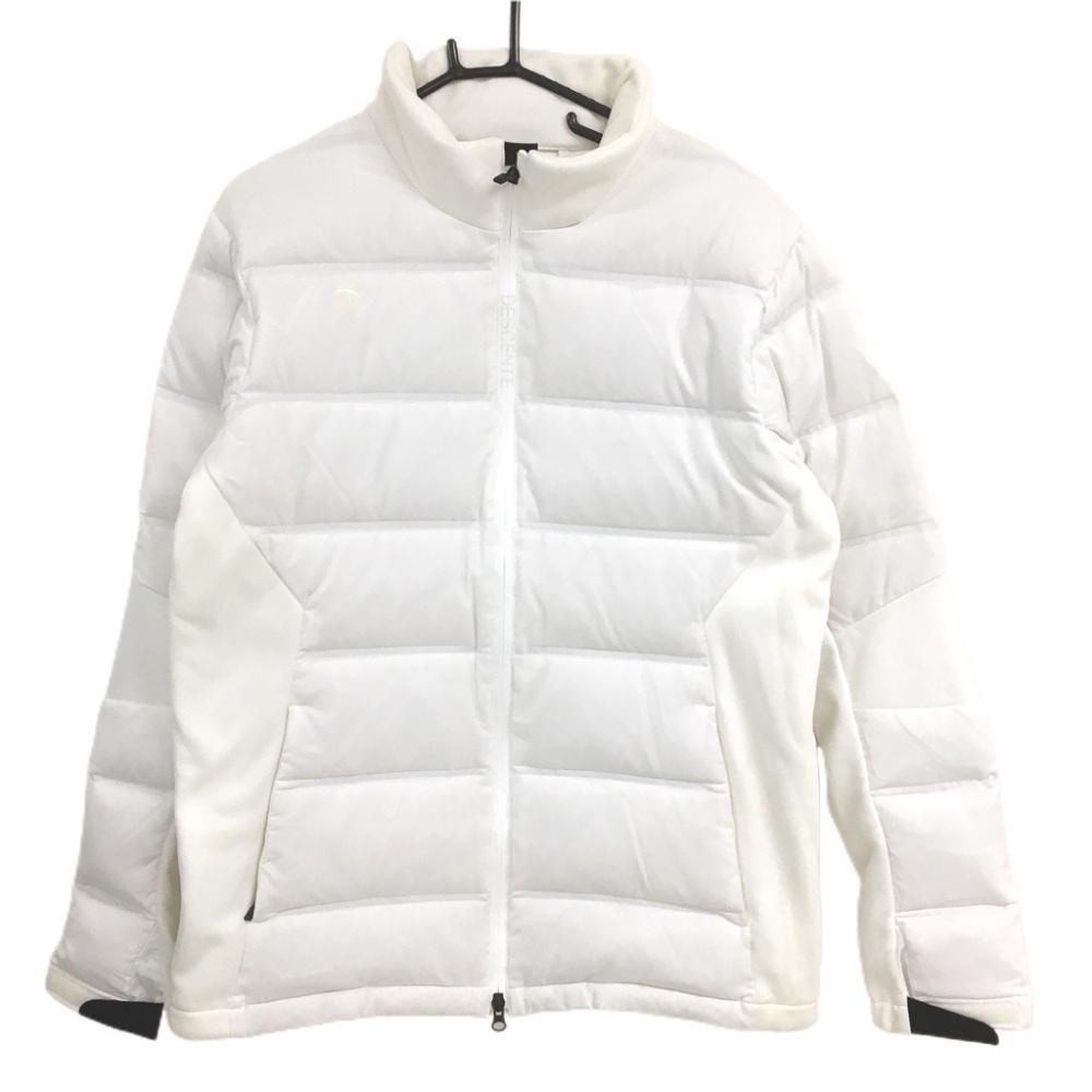 デサントゴルフ ダウンジャケット 白 中田英寿 軽量  メンズ XO(2XL) ゴルフウェア DESCENTE