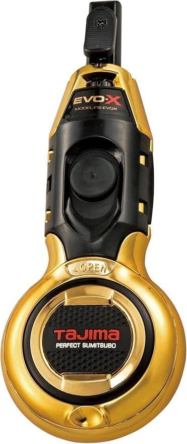 タジマ Tajima パーフェクト墨つぼ EVOX-M 糸長さ12m PS-EVOX-M
