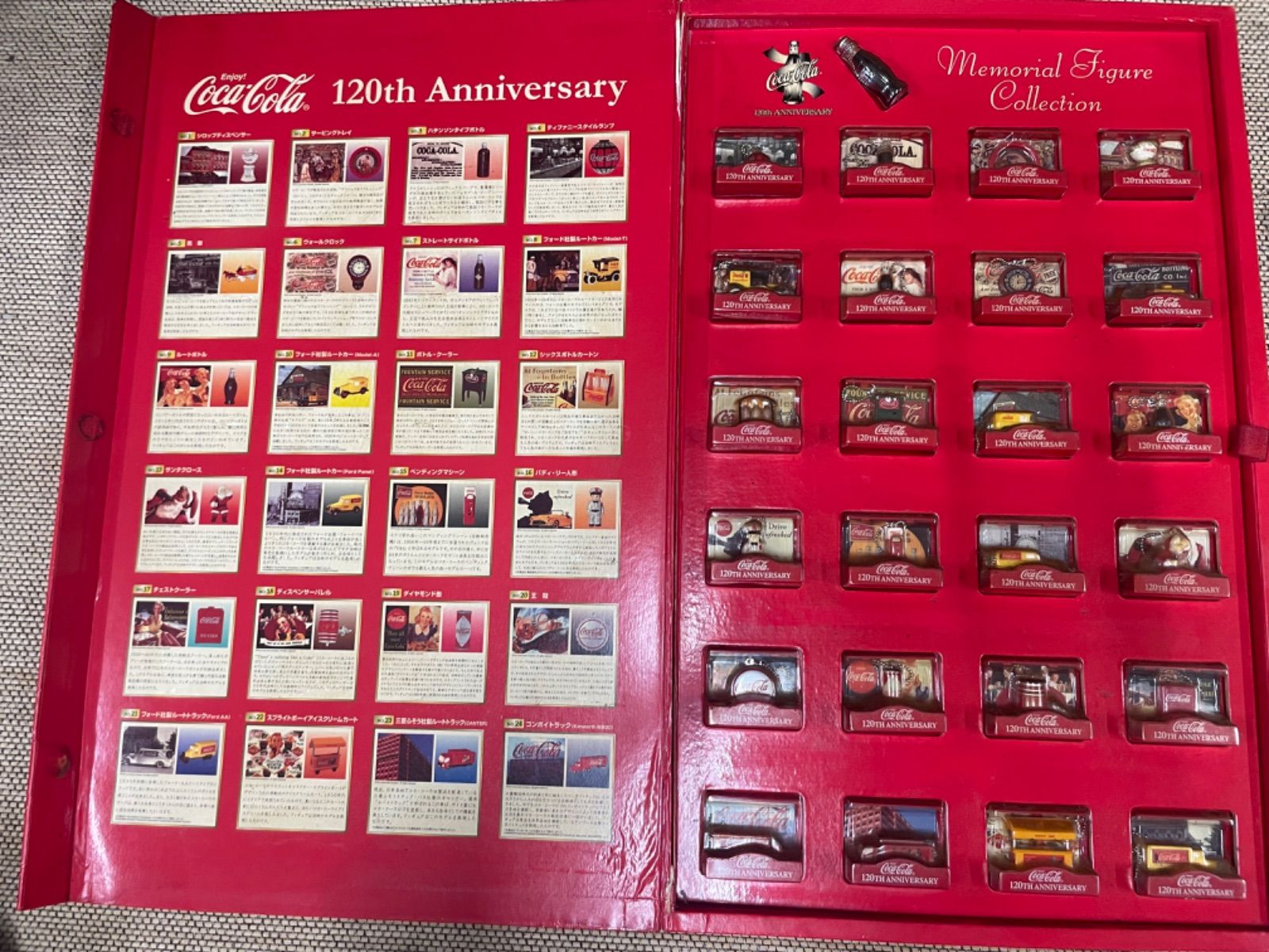 コカコーラ 120th アニバーサリー メモリアル フィギュアコレクション