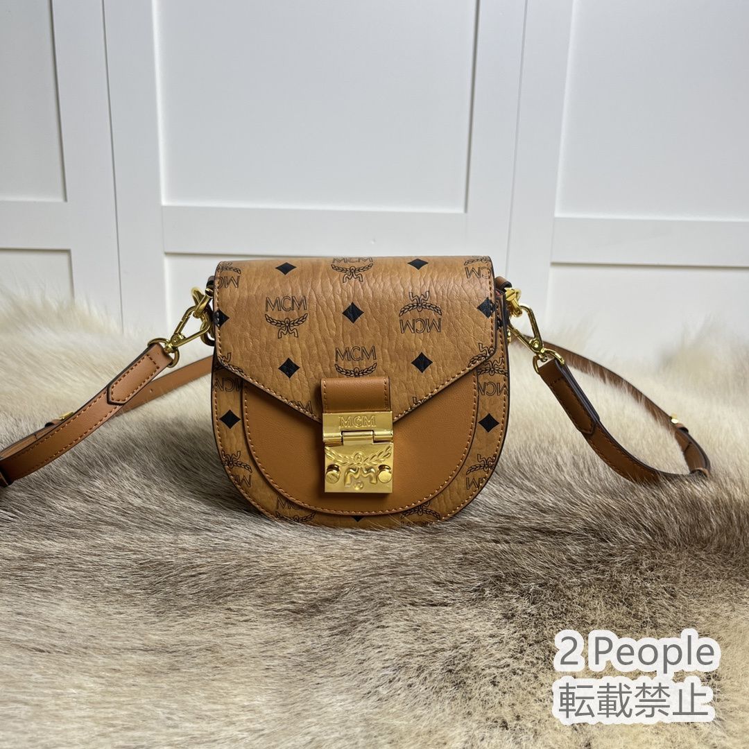 MCM エムシーエム ミニ サッチェル ショルダーバッグ クロスボディ 