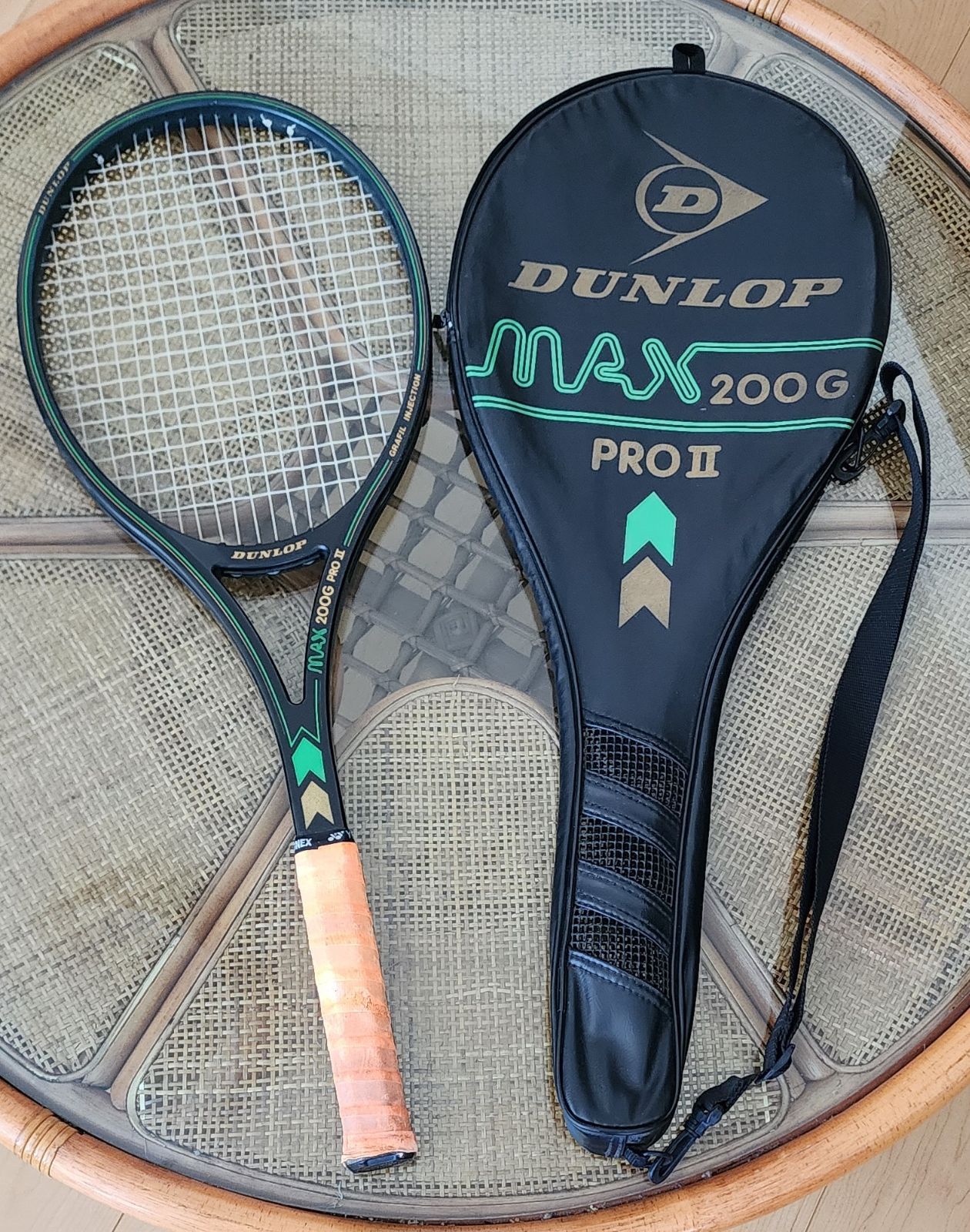 DUNLOP MAX200G PRO 2本セット DUNLOP MAX200G PROⅡ 硬式テニス