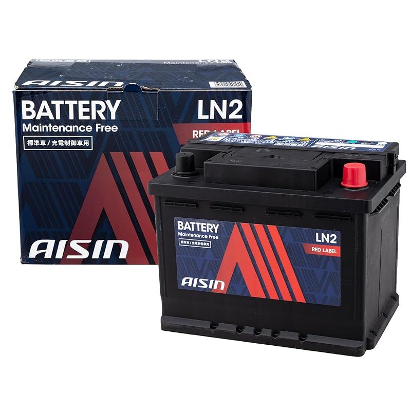 アイシン AISIN 車用 バッテリー LN2 標準車|充電制御車対応 RED LABEL BTRAZ-9EN0LN2L 補機バッテリー