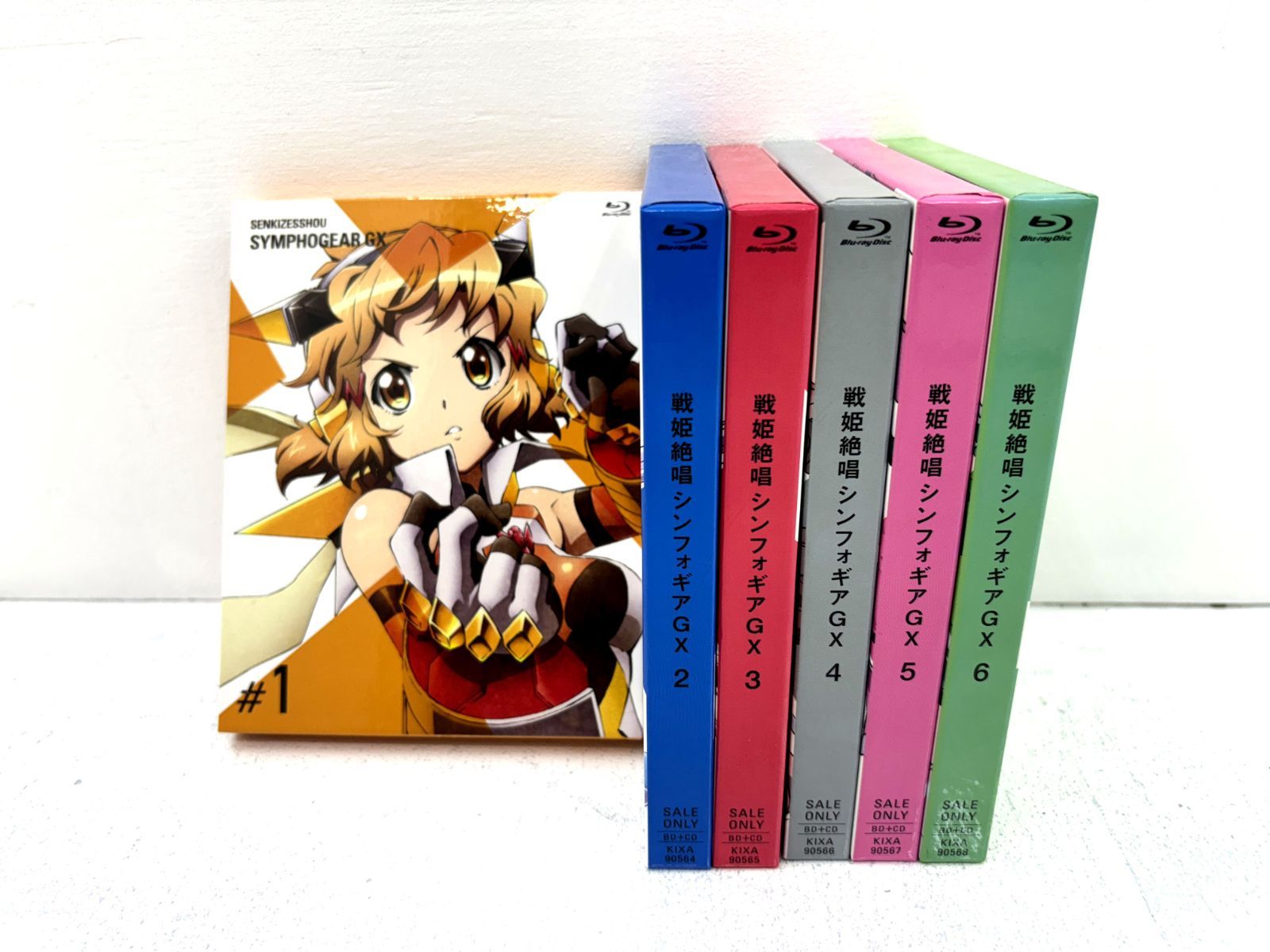 盛岡17-0012】戦姫絶唱シンフォギアGX 1-6 全巻セット Blu-ray 【中古/60】 - メルカリ