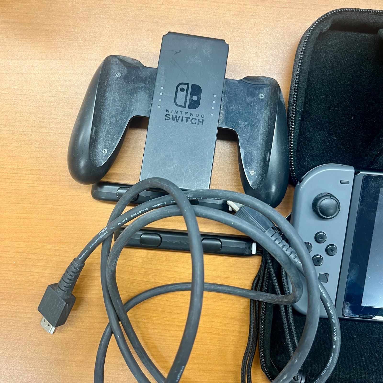 Nintendo Switch 本体 グレー 動作確認済み ニンテンドー