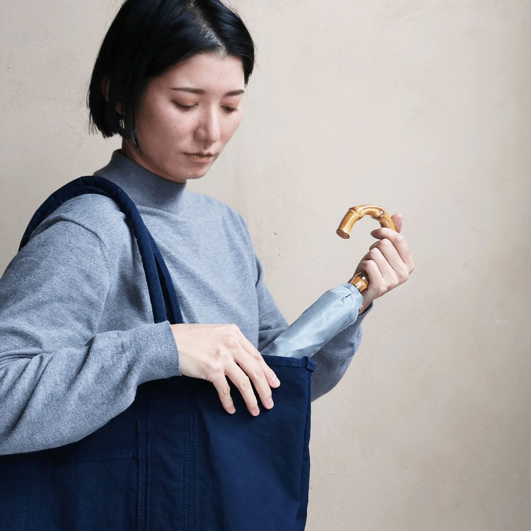 CINQ 折りたたみ雨傘 1点 ｜グレー ブラック ローズピンク UV加工 日傘