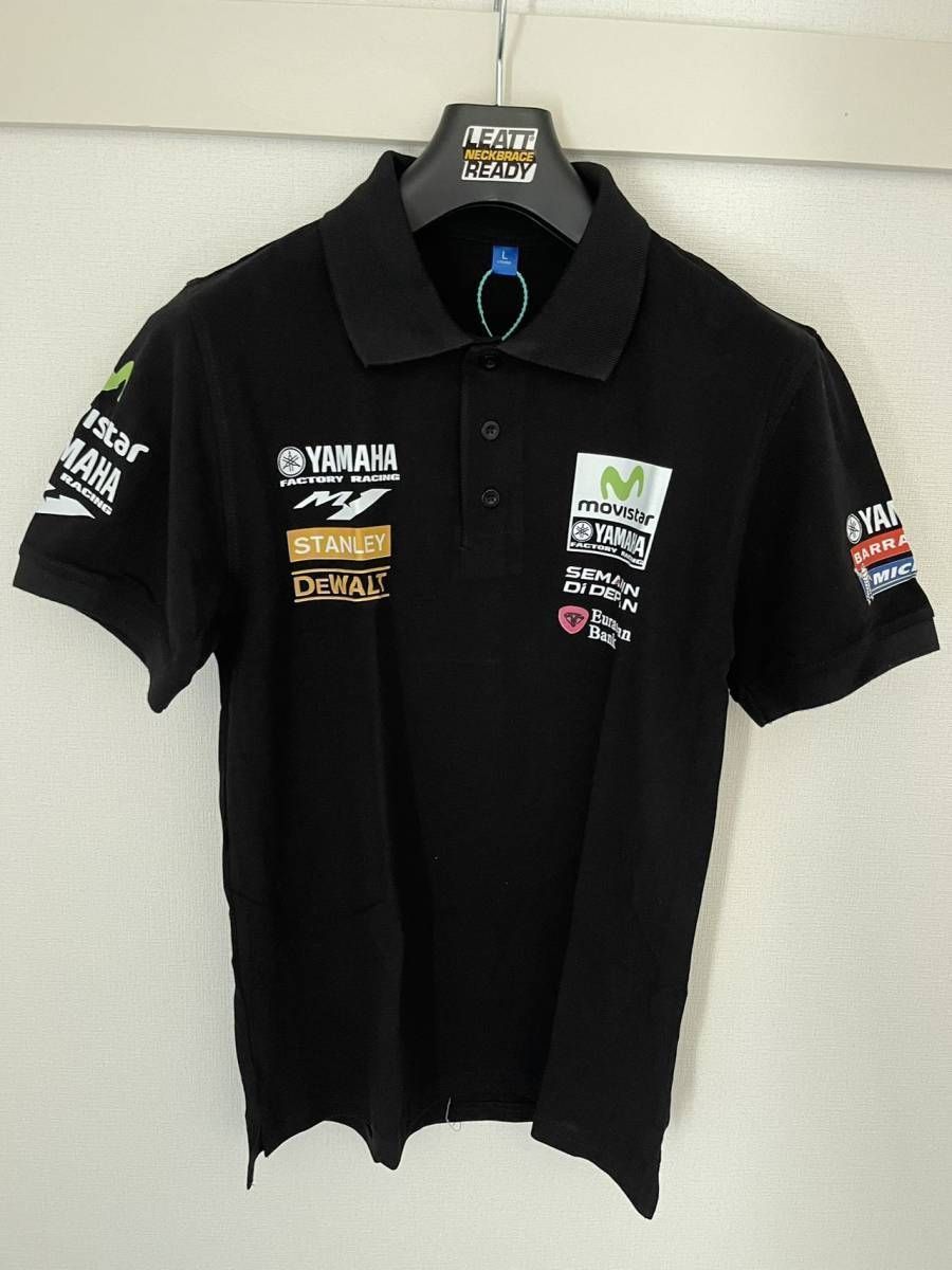 ☆アウトレット☆新品 M MotoGP YAMAHA Poloシャツ レーシング