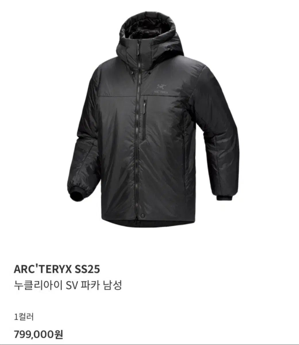 ARC TERYX アークテリクス ヌクリャイ SV ブラック M