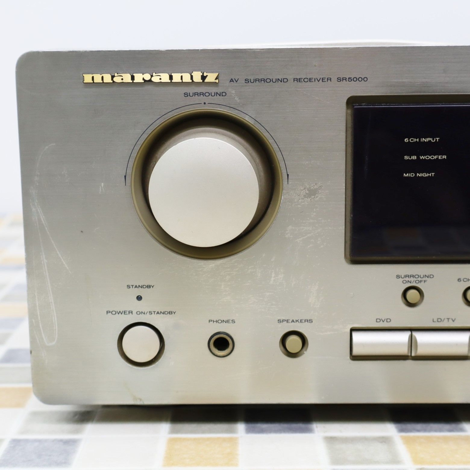 △ 音響機器 通電のみOK｜AVレシーバー アンプ｜marantz マランツ SR5000 ｜ □O6135 - メルカリ