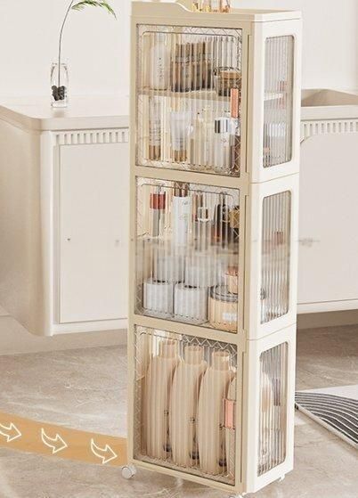 隙間収納棚スリット収納棚トイレ引き出し式防水スリットロッカー浴室収納棚 ZYP31秋冬