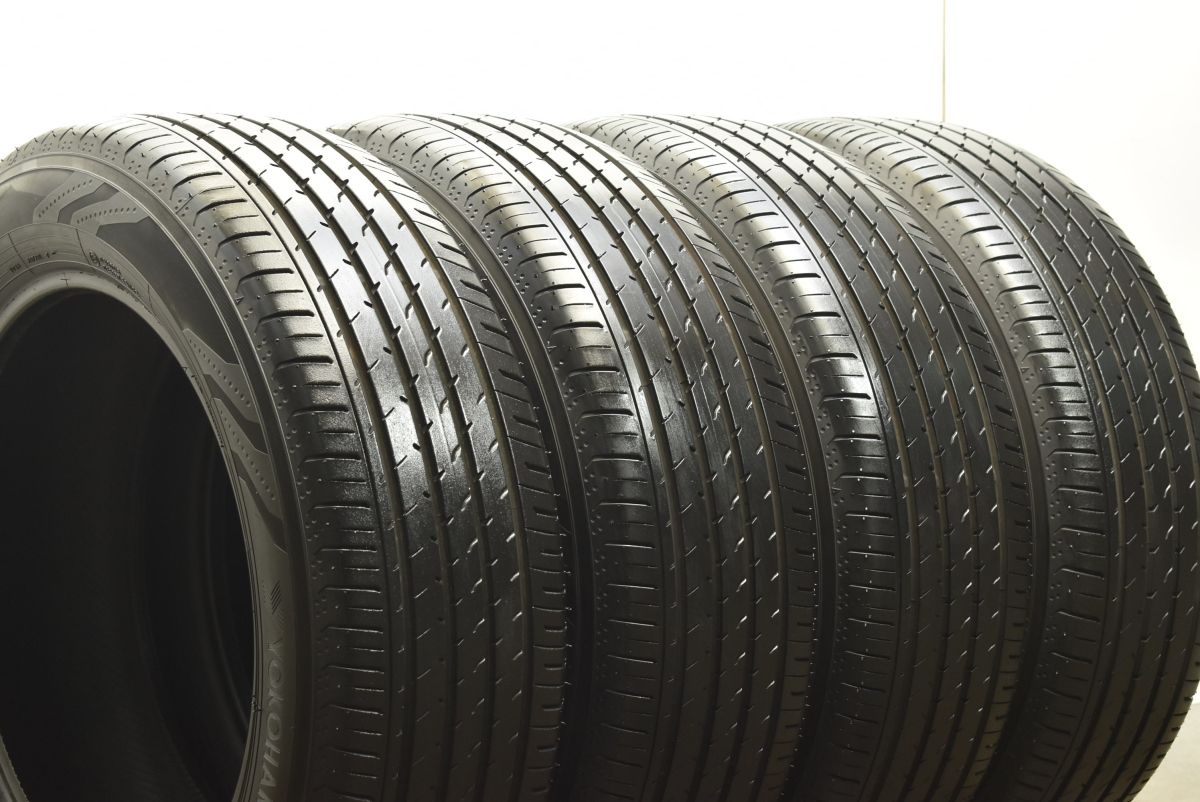 ほぼ新車外し ヨコハマ アドバンV03 225 60R18 製 4本 アルファード ヴェルファイア NX ハリアー RAV4 エクストレイル バリ溝