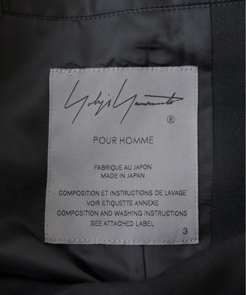 yohji yamamoto POUR HOMME ジャケット メンズ 【古着】【中古】【送料無料】