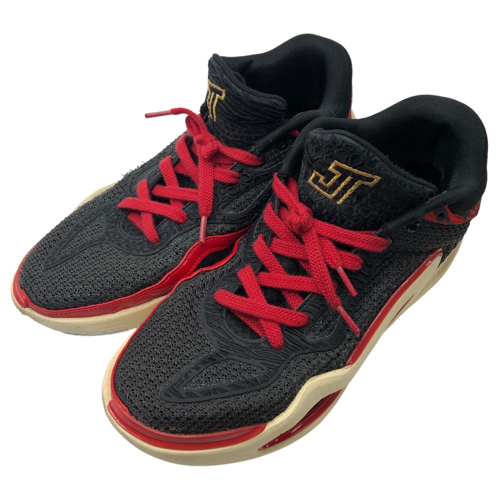 NIKE(ナイキ) JORDAN TATUM 1 ZOO ジョーダン テイタム ズー DX6734-001 26cm ブラック×レッド ローカット スニーカー バッシュ