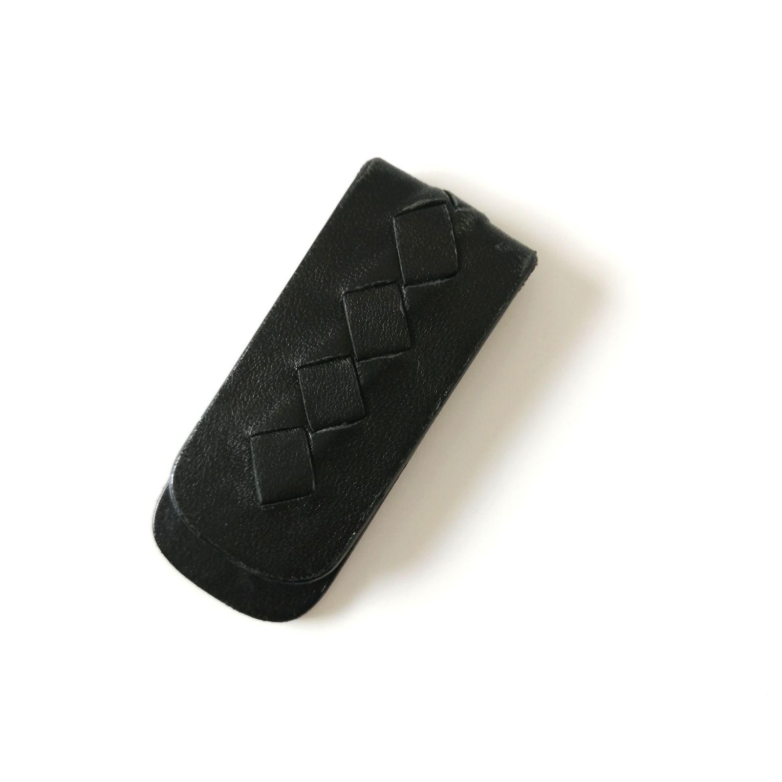 ボッテガヴェネタ BOTTEGA VENETA マネークリップ ブラック 160