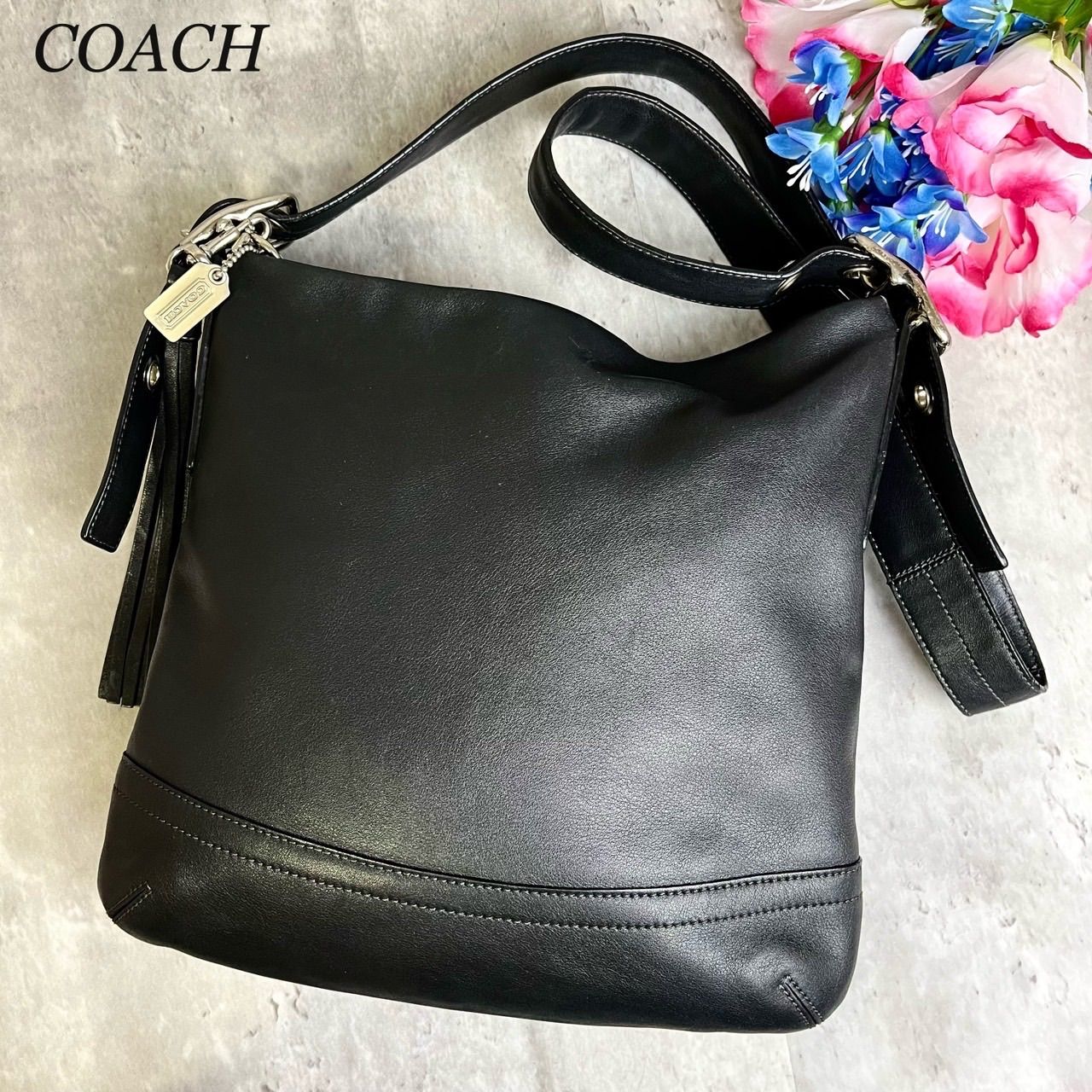 ✨良品✨ COACH コーチ ショルダーバッグ トートバッグ シルバー金具