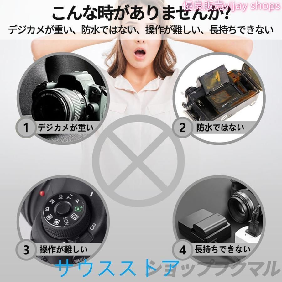 4K|1080P高画質 電子手ブレ補正搭載
