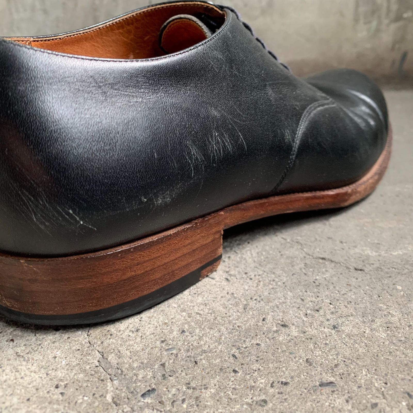 forme Blucher plain toe フォルメ ブルーチャー レザーシューズ 革靴