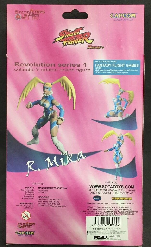 SOTA TOYS ストリートファイターレボリューション1-01 レインボーミカ 