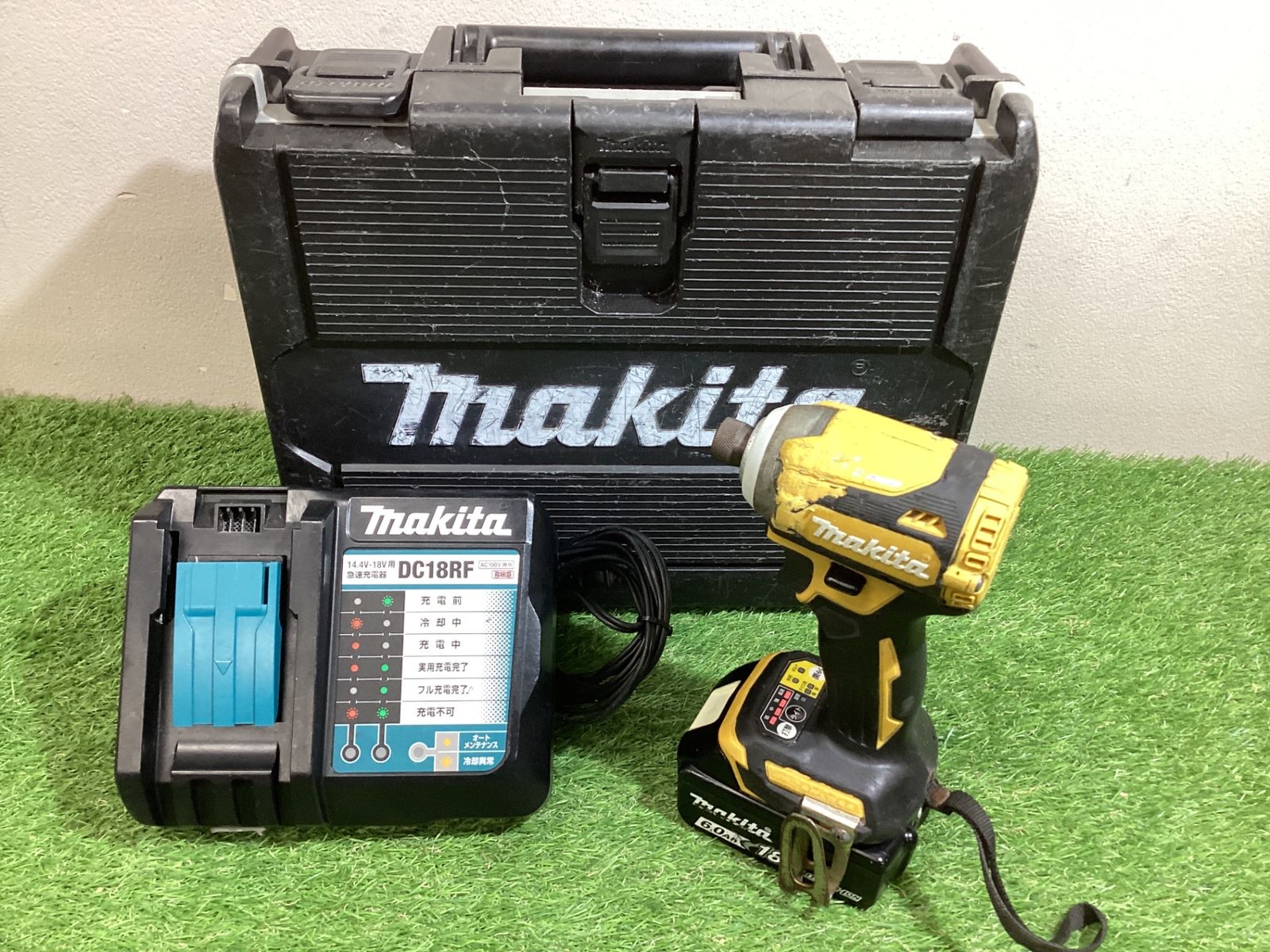 中古動作品】マキタmakita♪18vコードレスインパクトドライバーTD171DGXFY♪バッテリー1個充電器付♪アクトツール富山店♪A - メルカリ