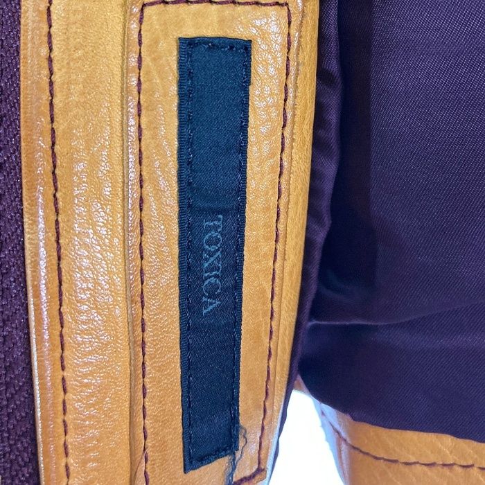 TOXICA ウインチェスターレザージャケット　キャメル TOXICA ウインチェスターレザージャケット キャメル