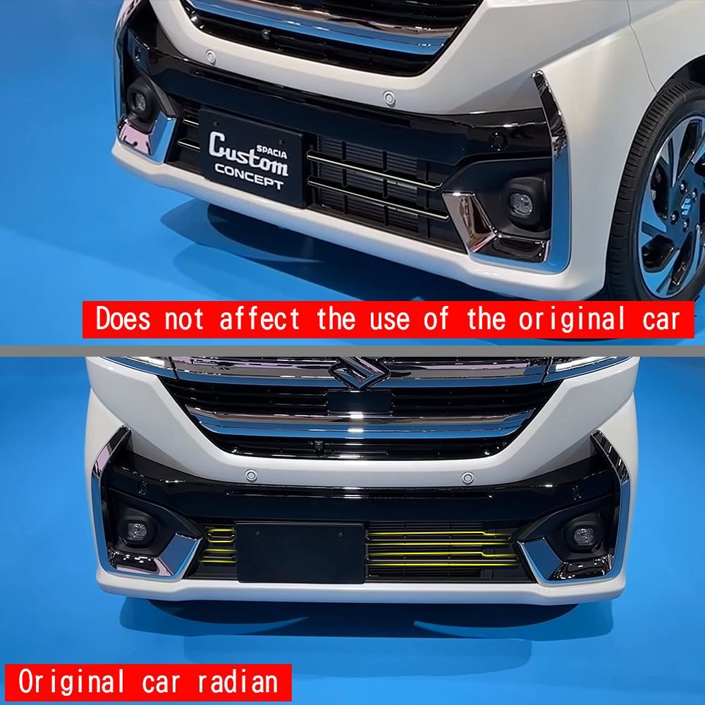 フロントロアグリルガーニッシュ 中央グリル