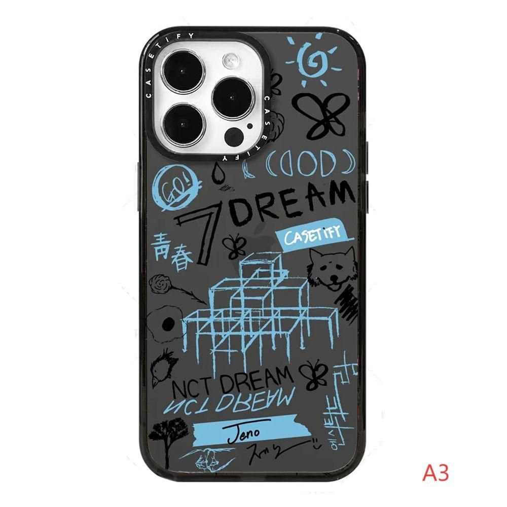 CASETiFY × NCT DREAM スマートフォンケース グラフィティ風透明