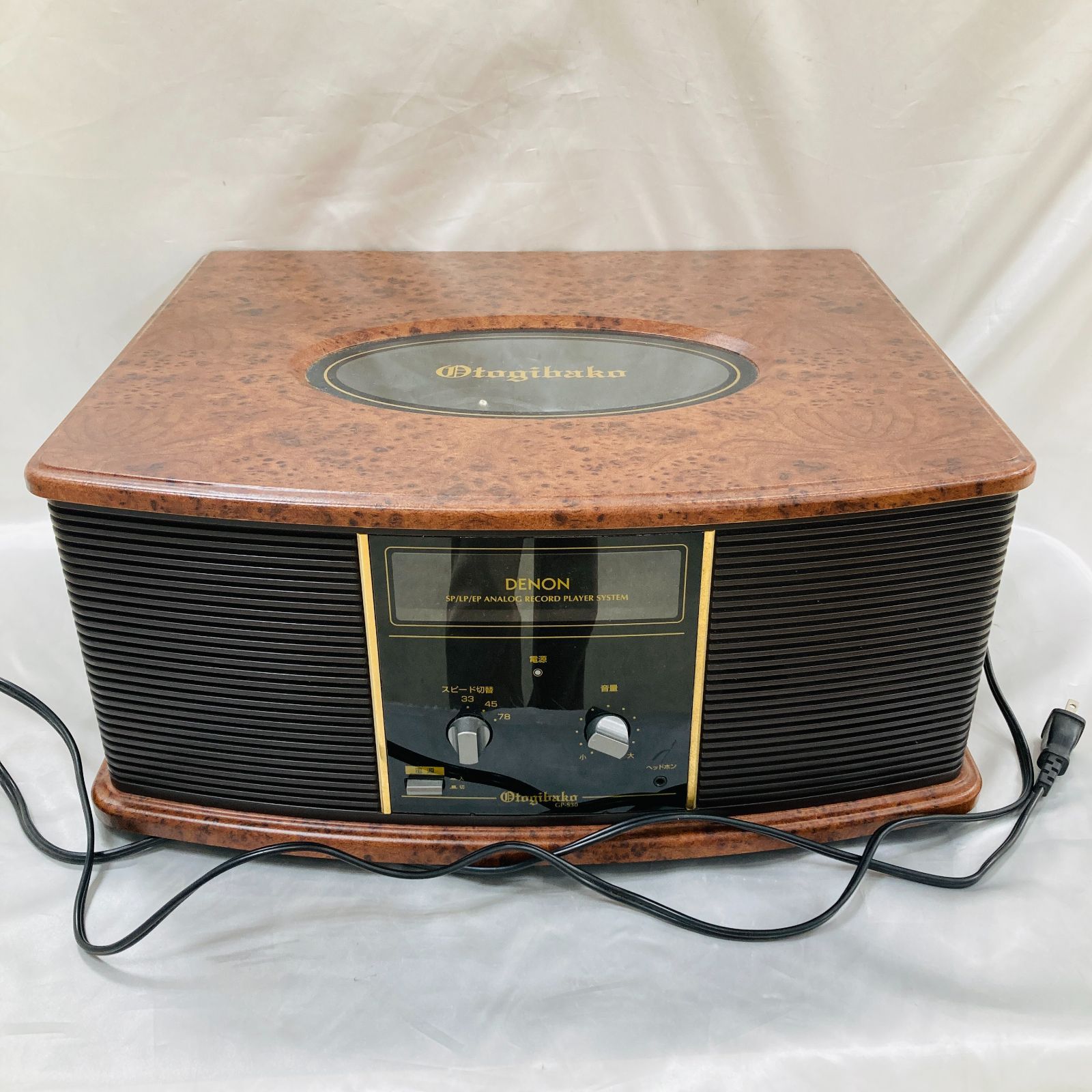 A【動作確認済】DENON デノン レコードプレイヤー GP-S30 オーディオ