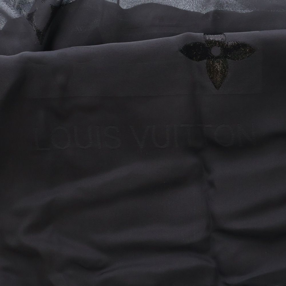 LOUIS VUITTON (ルイヴィトン) モノグラムグリッター ストール