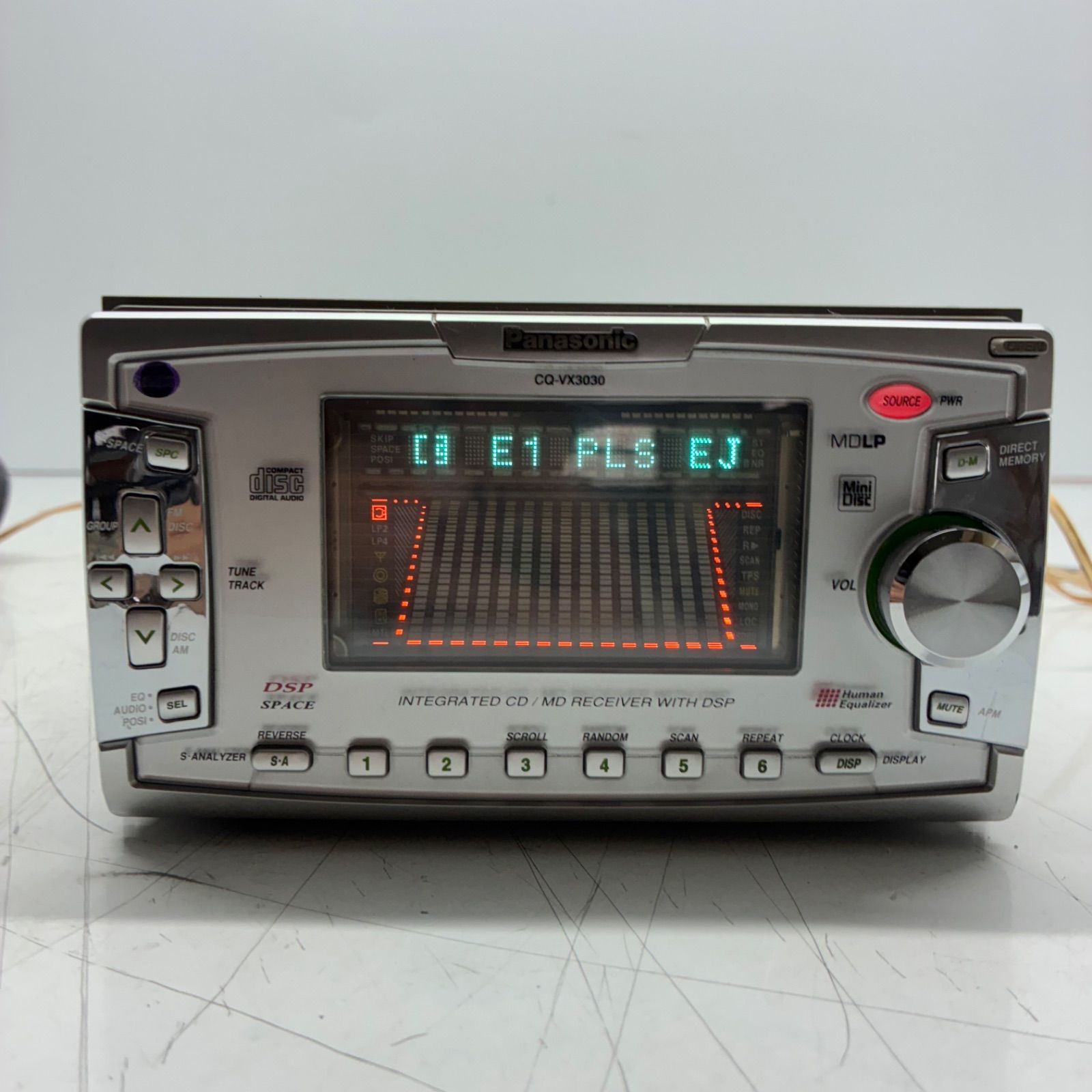 当時物】Panasonic パナソニック 2DIN CQ-VX3030 カーオーディオ