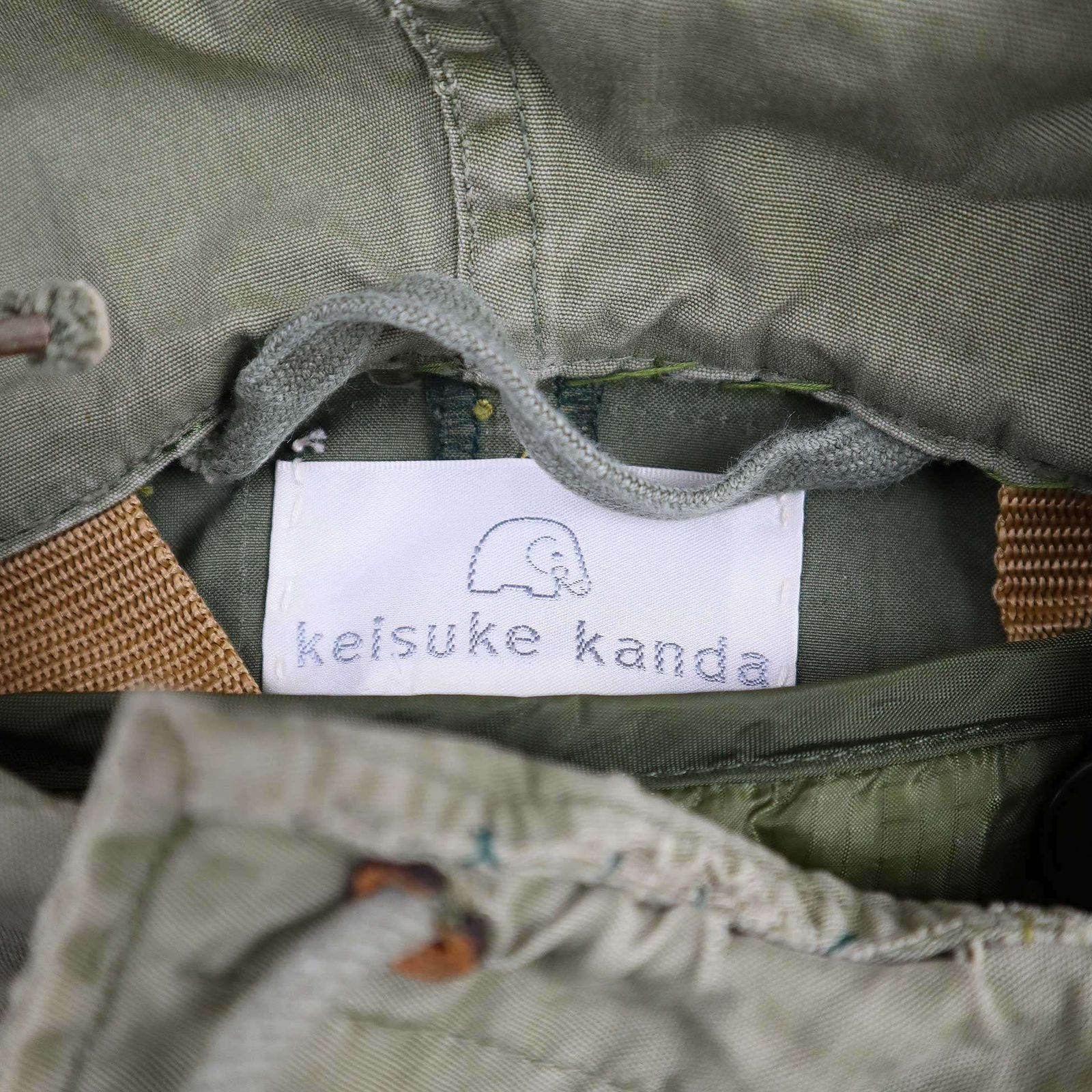 希少 keisuke kanda 手縫い ミリタリージャケット フリーサイズ keisuke kanda ケイスケカンダ ライナー付 手縫いのモッズコート