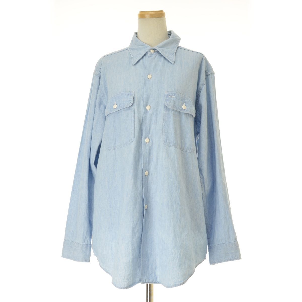 MADISONBLUE】MB164-5708 HAMPTON CHAMBRAY SHIRT シャンブレー長袖 