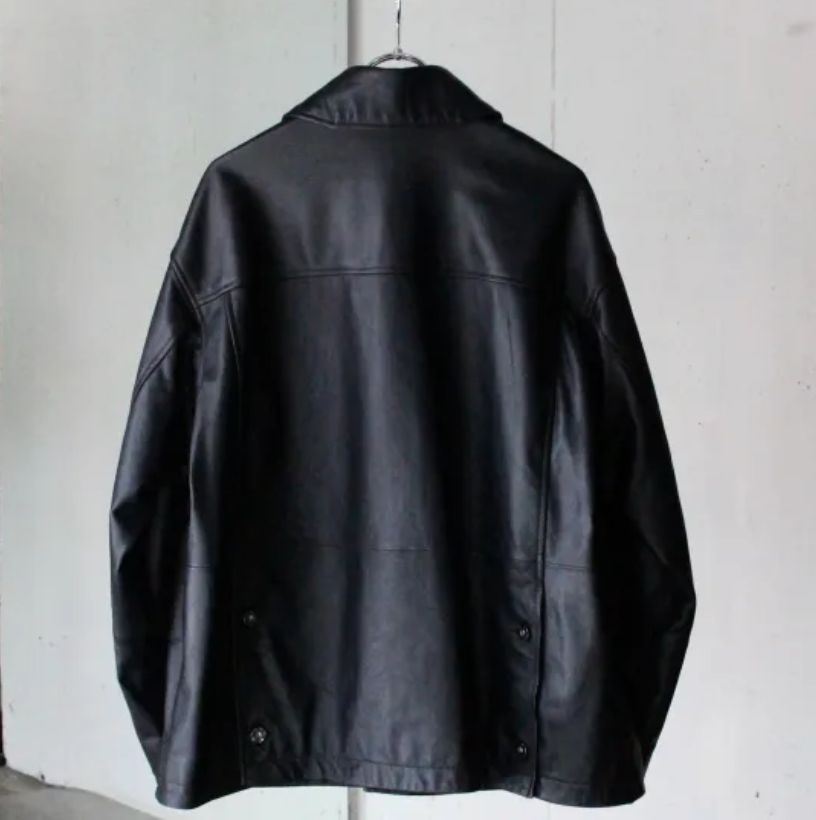 CCU Chore Jacket - Cow ジャケット 牛革 レザージャケット メンズ