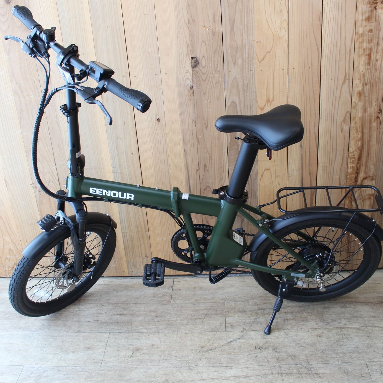 EENOUR 電動自転車 C4 電動アシスト自転車 ダークグリーン 折りたたみ 電動アシスト自転車 C4 – EENOUR