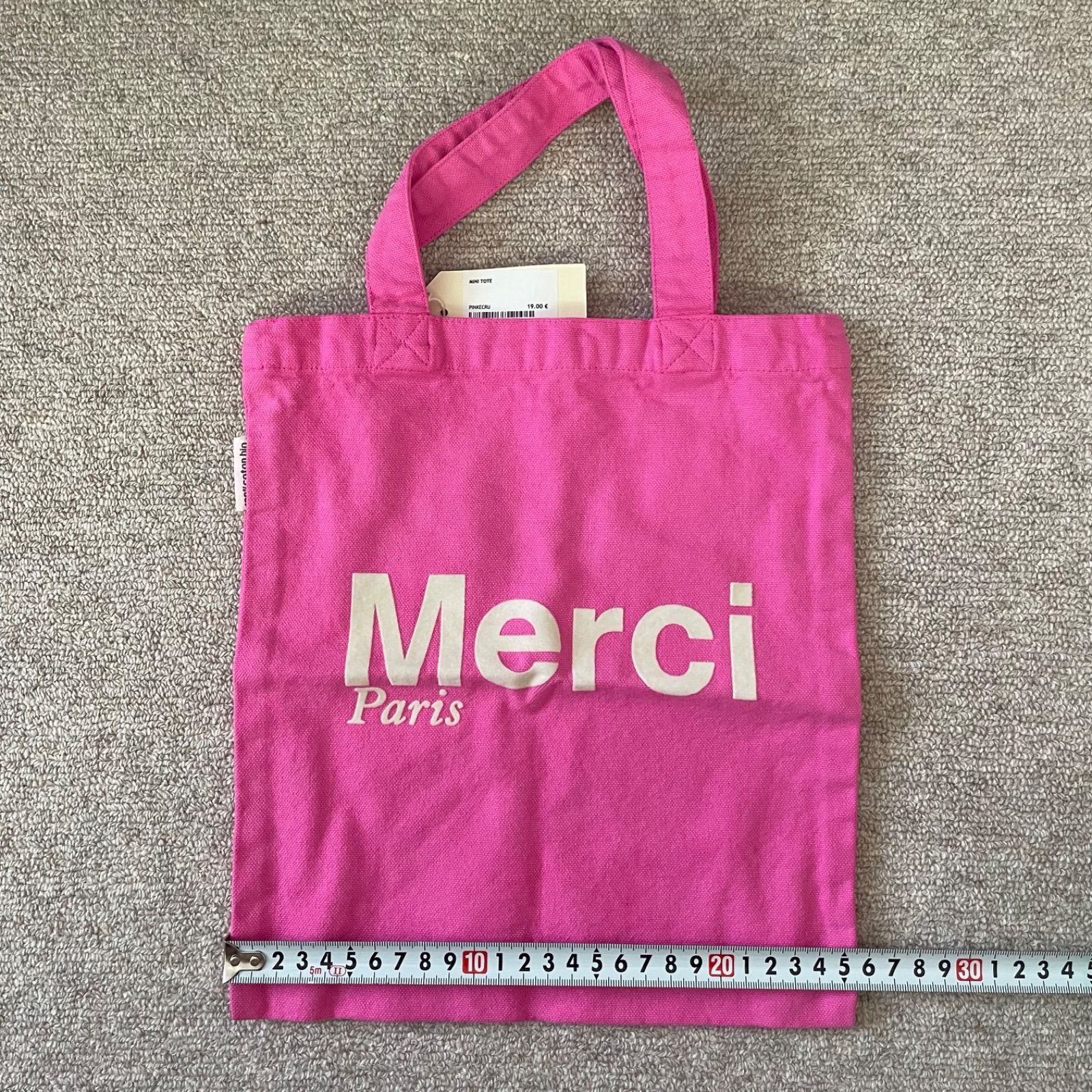 新品 Merci トートバッグ ミニサイズ 2点セット-