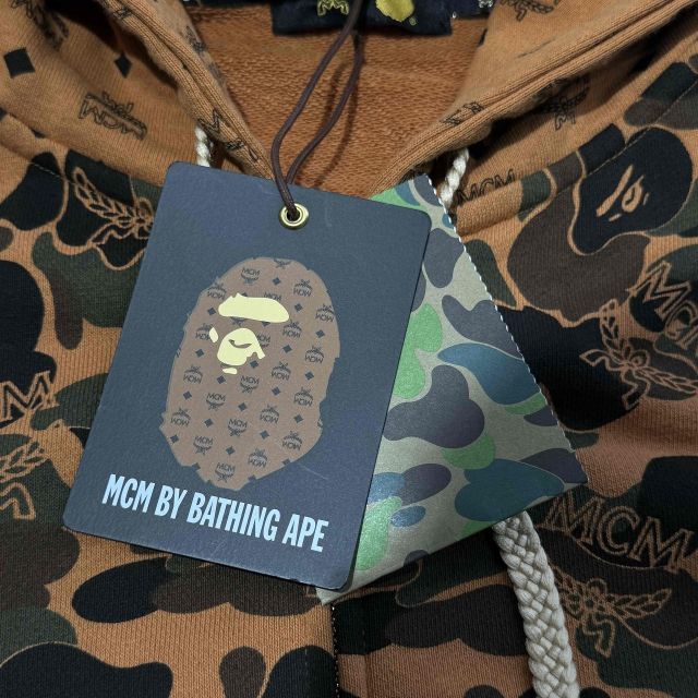 A BATHING APE 19aw MCM CAMO ZIP HOODIE XXXLサイズ ア
