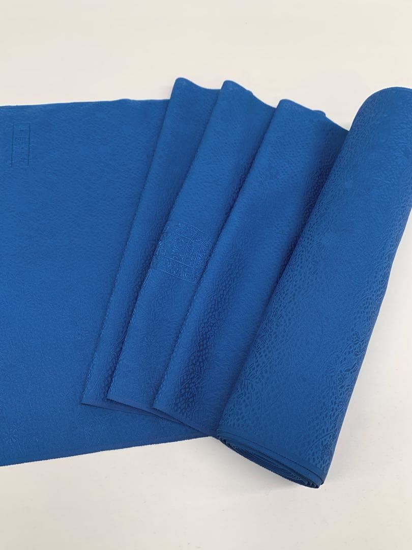 付け下げ 中国刺繍 紋意匠 インクブルー色 正絹 反物 - メルカリ