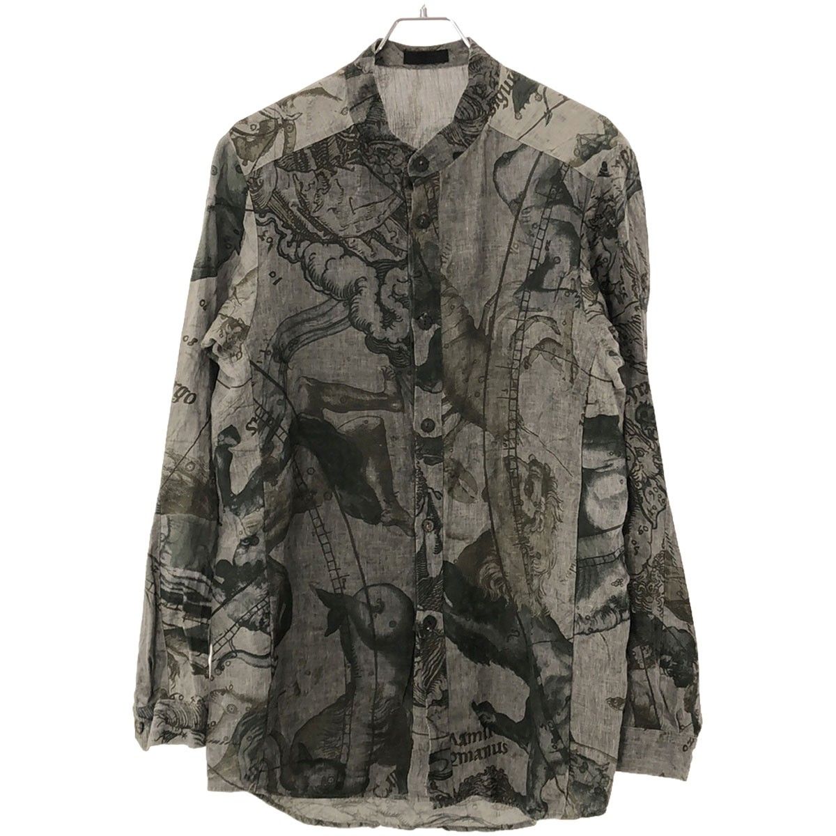 DEVOA デヴォア 20SS zodiac signs shirt スタンドカラーリネン DEVOA デヴォア 20SS zodiac signs shirt スタンドカラーリネン