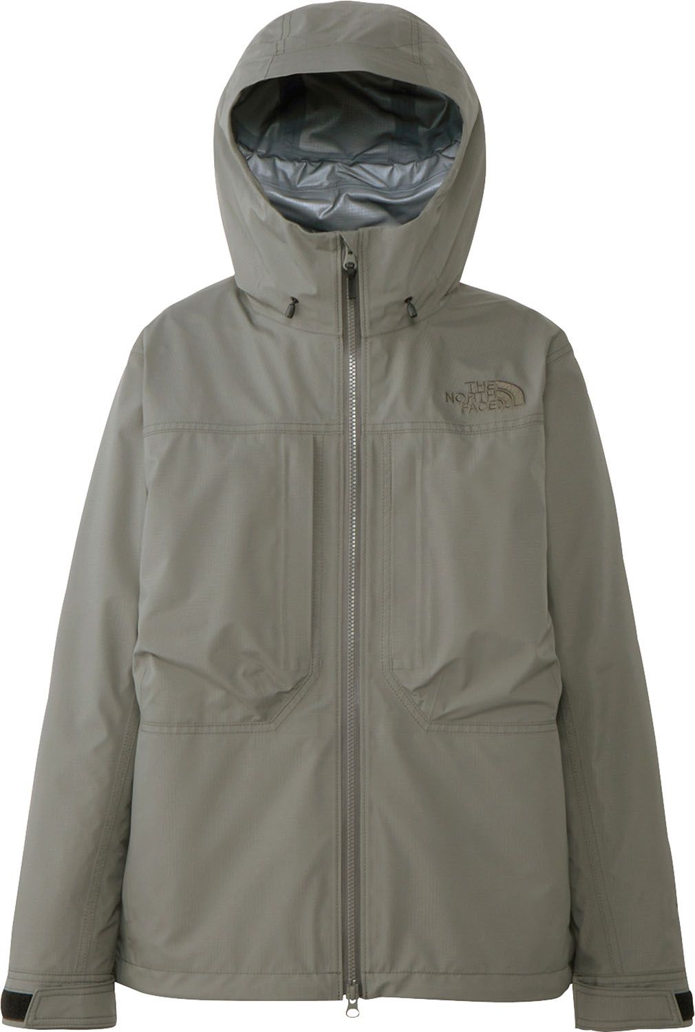 ザ ノース フェイス THE NORTH FACE アウトドア ハイカーズジャケット レディース トップス アウター パーカー フーディ 上着 ウェア ハイキング 登山 キャンプ シンプル 胸ポケット付き ファスナー NPW12 FG ヒューズボックスグレー