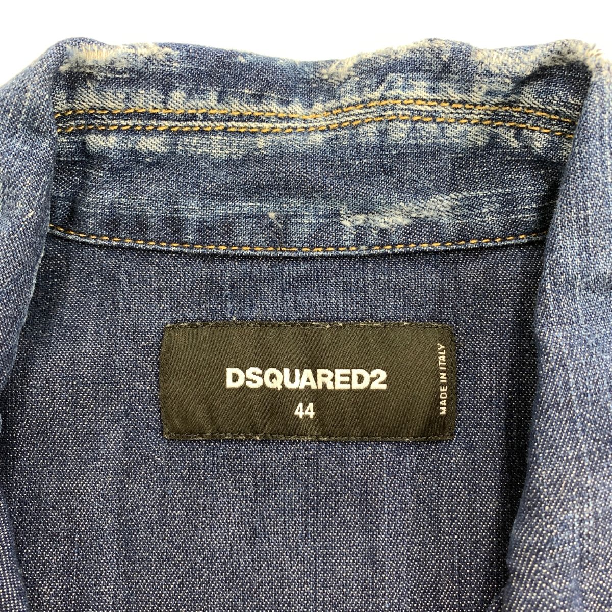 Dsquared2 ディースクエアード ハワイアンデニム シャツ 44 S71DM0164 