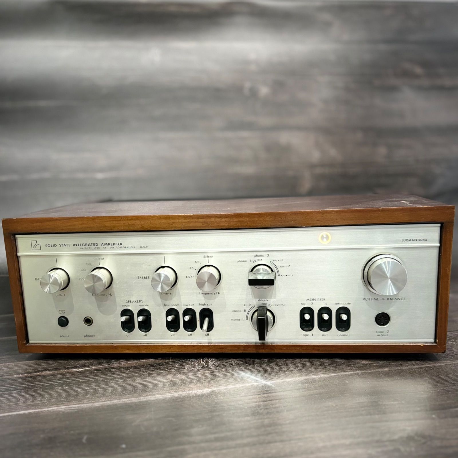 SQ507X LUXMAN プリメインアンプ 　修理・整備済み動作品 SQ507X LUXMAN プリメインアンプ 整備済み動作品 （LUXMAN