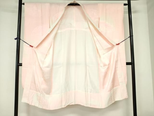 平和屋着物□振袖用長襦袢 無双仕立て 地紙風景地紋 暈し染め